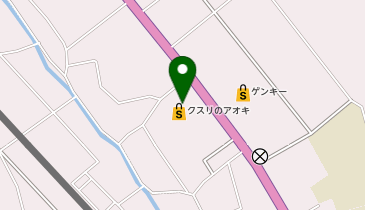 クスリのアオキ 南条店の地図画像