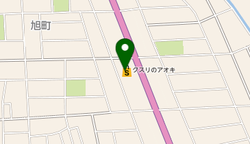 クスリのアオキ 勝山店の地図画像