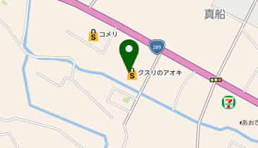 クスリのアオキ 白河西郷店の地図画像