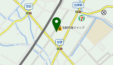 クスリのアオキ 田家新店の地図画像