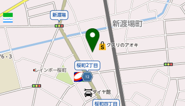 クスリのアオキ 西尾桜町店の地図画像