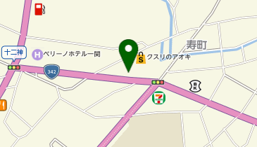 クスリのアオキ 一関店の地図画像