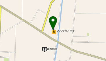 クスリのアオキ 立山店の地図画像