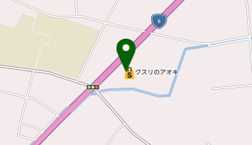 クスリのアオキ 逢隈店の地図画像