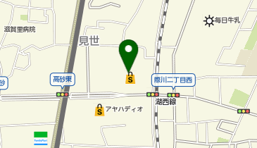 クスリのアオキ 唐崎店の地図画像