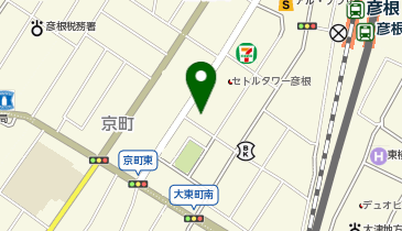 クスリのアオキ 彦根駅前店の地図画像