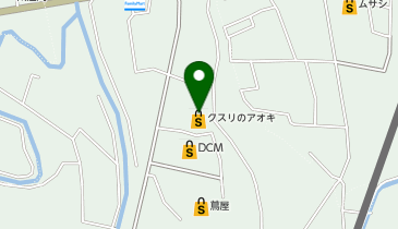 クスリのアオキ 上田原店の地図画像