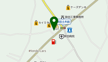 クスリのアオキ 安房店の地図画像