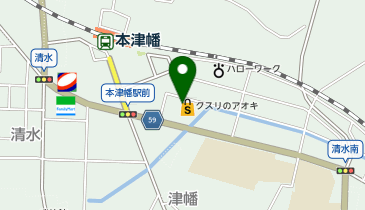 クスリのアオキ 本津幡店の地図画像