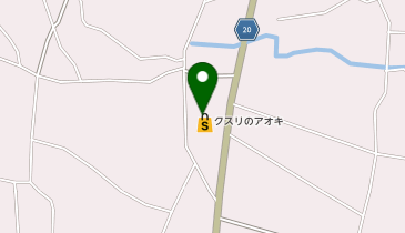 クスリのアオキ 沓掛店の地図画像