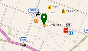 クスリのアオキ 福光店の地図画像