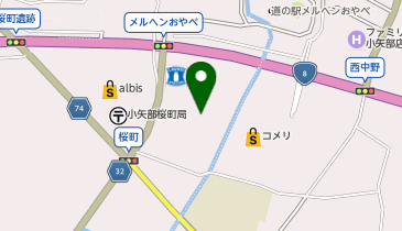 クスリのアオキ 小矢部桜町店の地図画像