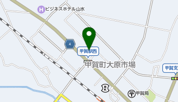 クスリのアオキ 甲賀店の地図画像