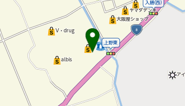 クスリのアオキ 入善上野店の地図画像