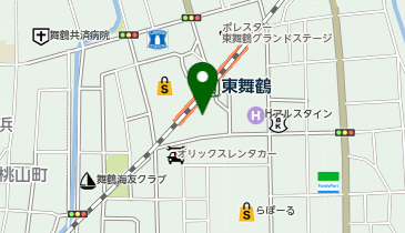 クスリのアオキ 東舞鶴駅前店の地図画像