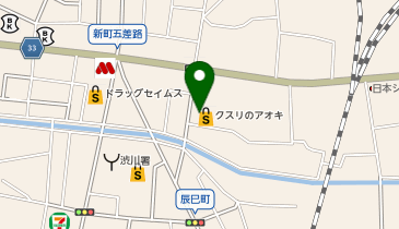 クスリのアオキ 渋川店の地図画像