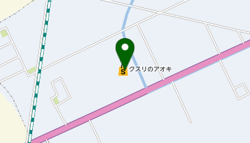 クスリのアオキ 一区町店の地図画像