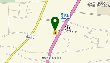 クスリのアオキ 浜北店の地図画像