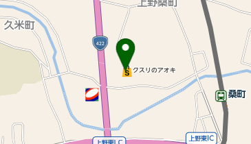 クスリのアオキ 伊賀上野店の地図画像