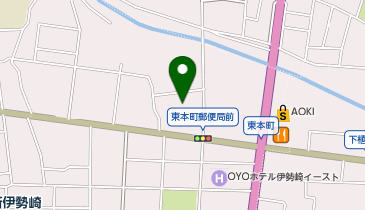 クスリのアオキ 東本町店の地図画像