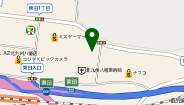 八幡鍼灸接骨院の地図画像