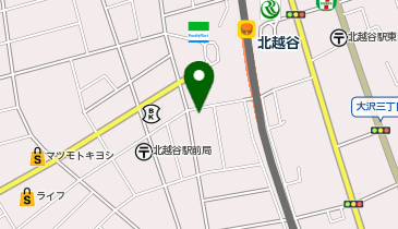 北越谷西口駅前接骨院の地図画像