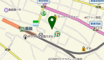 飯能駅前接骨院の地図画像