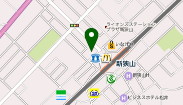 新狭山駅前鍼灸接骨院の地図画像