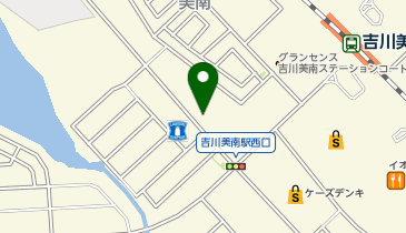 吉川美南中央公園接骨院の地図画像