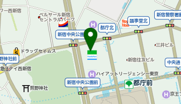 西新宿ヒューマンアジャスト鍼灸接骨院の地図画像