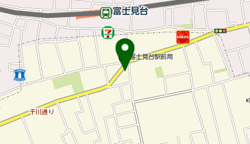 上鷺宮接骨院の地図画像