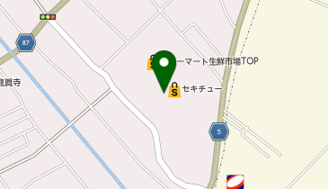 上尾トップ鍼灸接骨院の地図画像