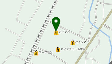栃木カインズ大平モール接骨院の地図画像