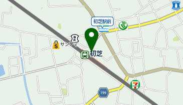 初芝駅前鍼灸接骨院の地図画像