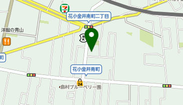 花小金井南町接骨院の地図画像