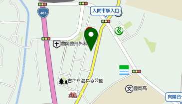 入間駅前通り接骨院の地図画像