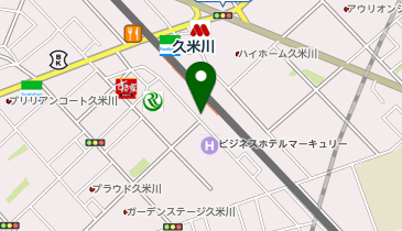 久米川駅前接骨院の地図画像