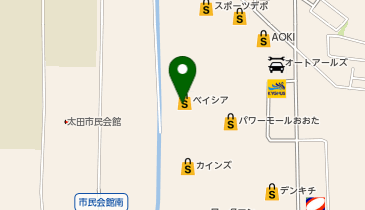 太田飯塚接骨院の地図画像