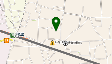 あきつ駅前接骨院の地図画像