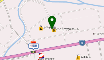 高崎安中接骨院の地図画像
