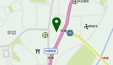 爽美感整骨院の地図画像