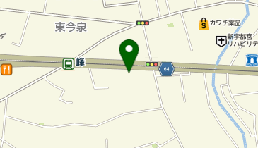 宇都宮峰鍼灸整骨院の地図画像