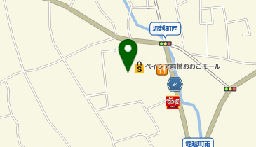 前橋堀越町鍼灸接骨院の地図画像