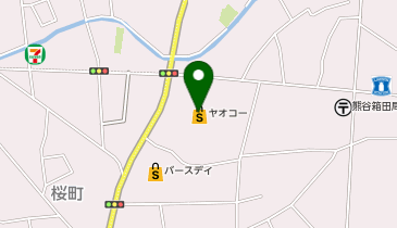熊谷箱田接骨院の地図画像