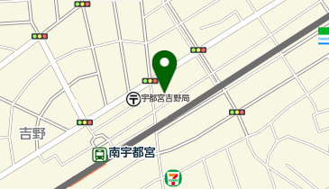 宇都宮日の出接骨院の地図画像