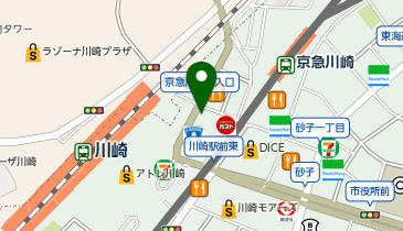 Zina 川崎の地図画像