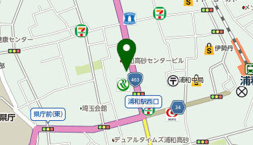 Zina 浦和の地図画像