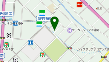 Zina 博多筑紫口の地図画像