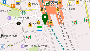 Zina 大宮の地図画像
