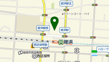 Zina 姪浜の地図画像